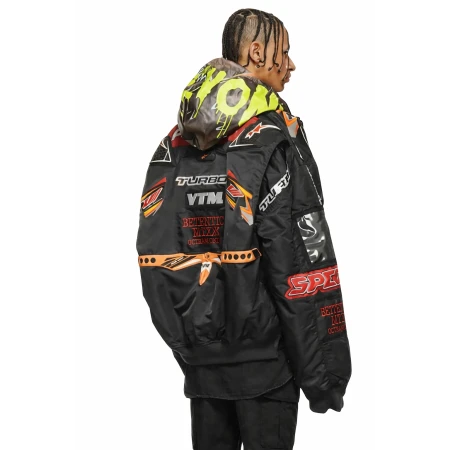Vetements X Alpha Industries Hooded Racing Jacket